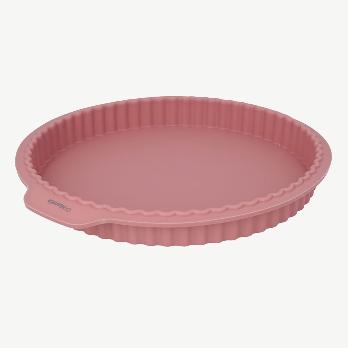 Formă de copt EASY BAKE pentru tarte din silicon roz 31 cm