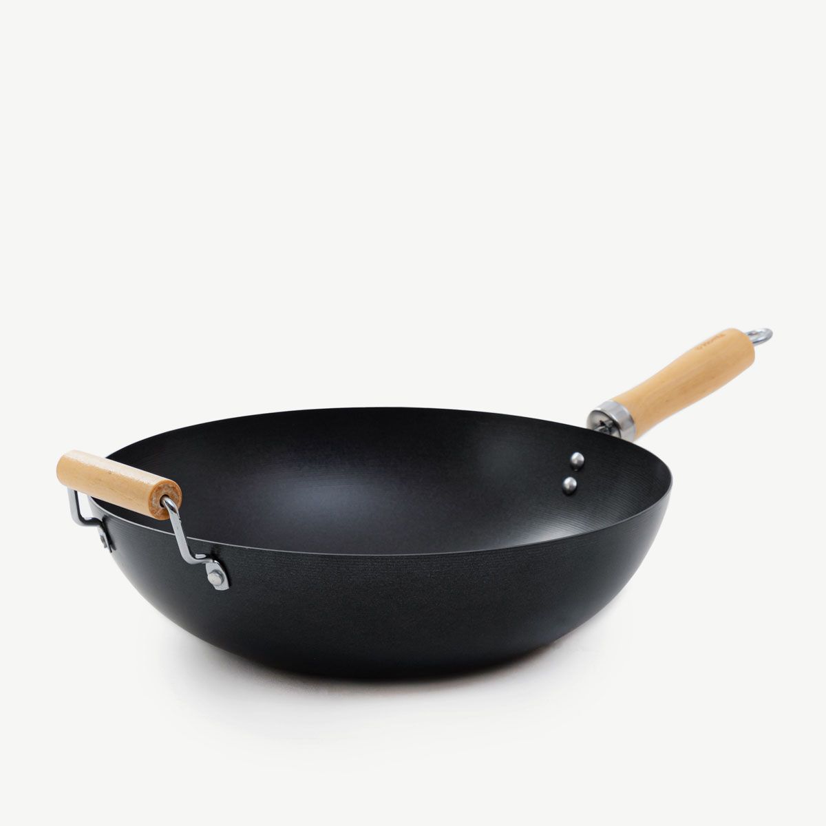 Wok SYDNEY cu mâner din lemn 32 cm