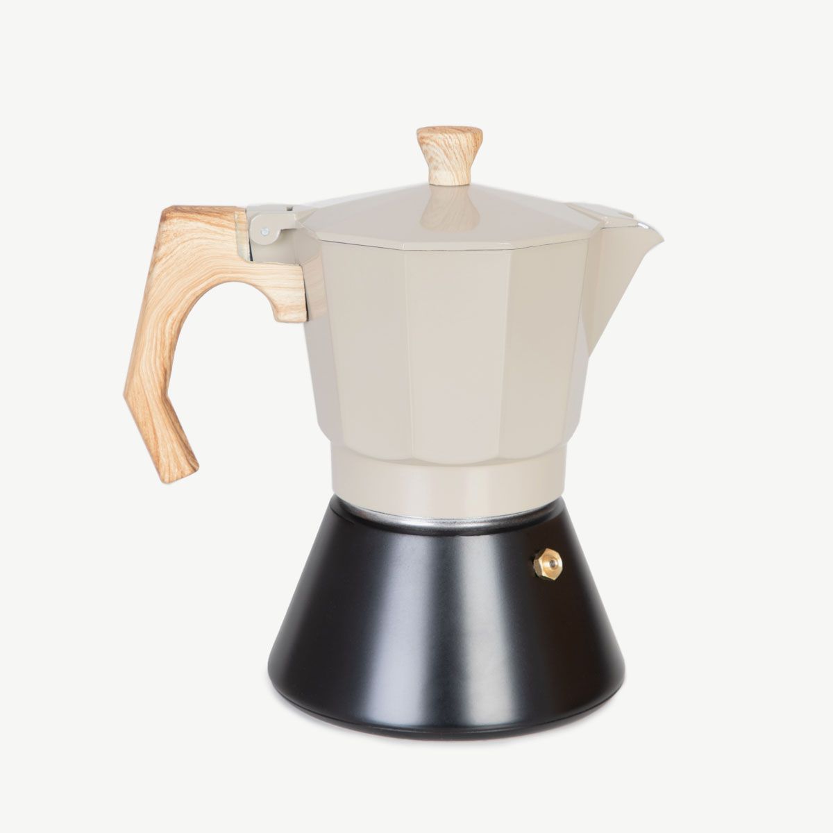 Cafetieră MIA MOKKA gri-negru 6 cup