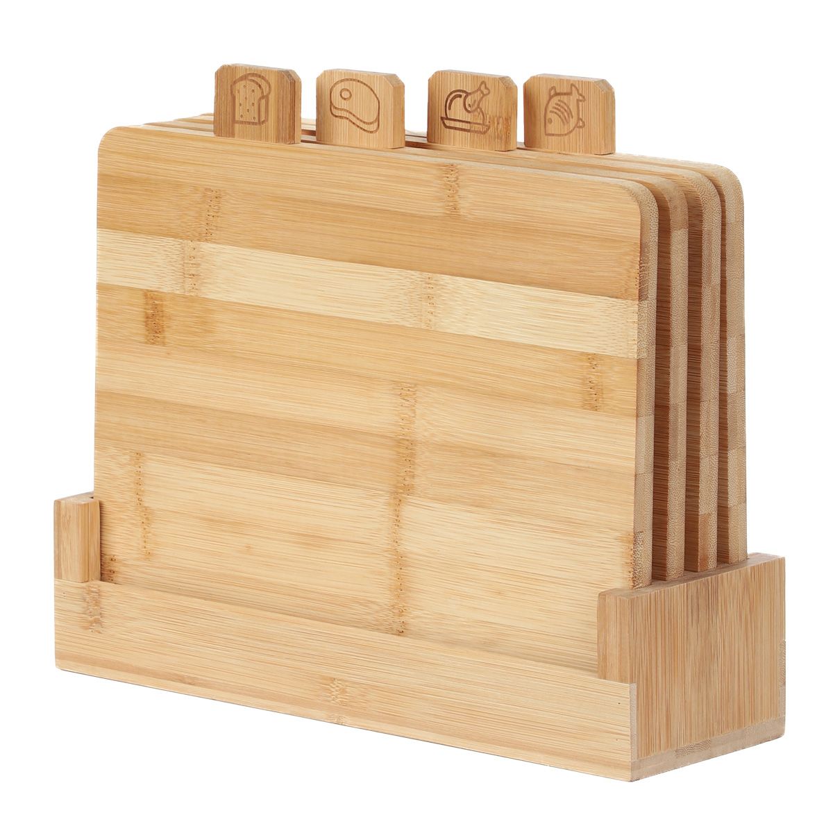 Set de plăci de bambus BAMBOU 30,5x10cm