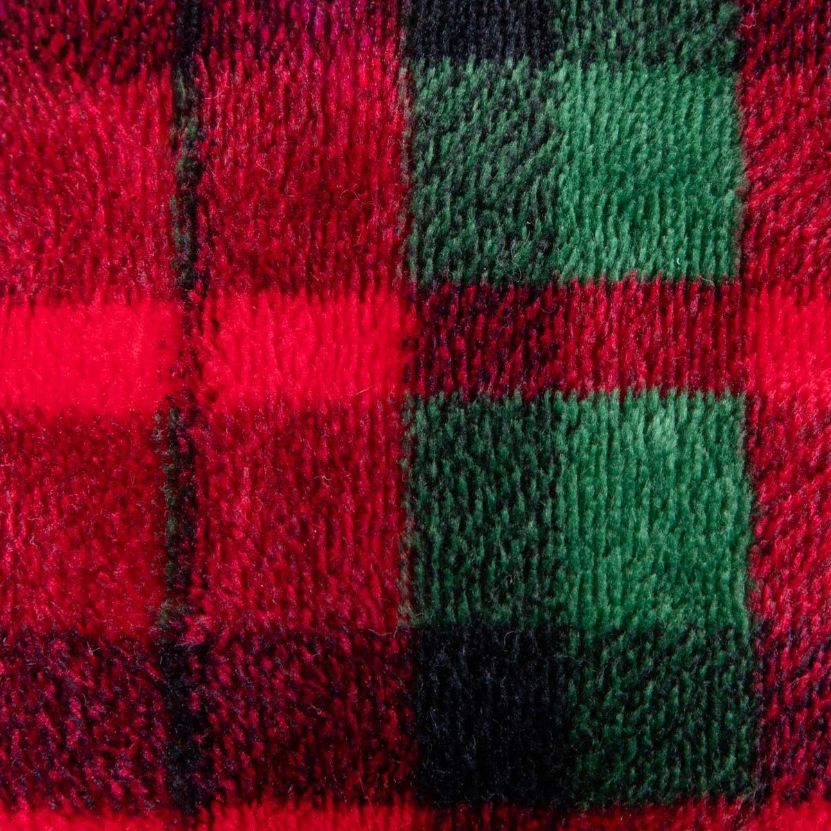 Pernă TARTAN cu sherpa 30X50 cm 