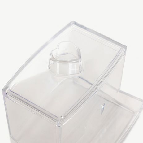 Organizator FALSA transparent 8,7x7x8cm