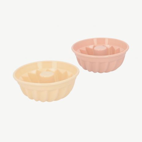 Set de forme EASY BAKE din silicon rotunde 4 buc.