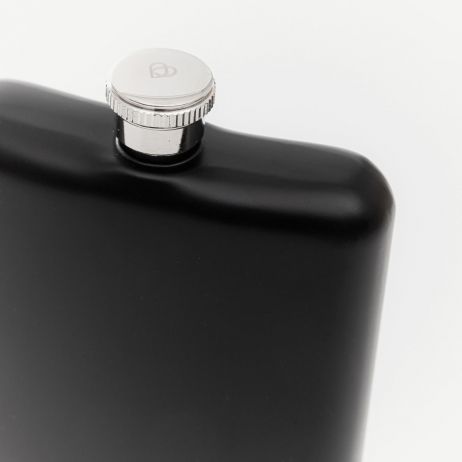 Ploscă ALCOLE FLASK neagră 0,24