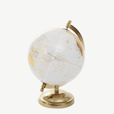 Glob decorativ GLOBE auriu 18x15x25 cm