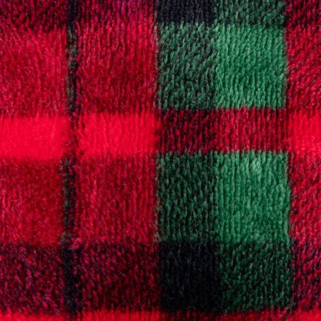 Pernă TARTAN cu sherpa 30X50 cm 